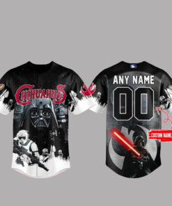 Custom Name and Number El Paso Chihuahuas Star Wars Night 2026 Baseball Jersey