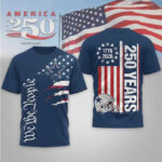 Dallas Cowboys Football League We The People USA 250th Anniversary T-Shirt