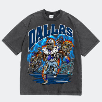 Dallas Cowboys Football Wash T-Shirt