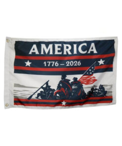 Dare To Cross-America 1776-2026 Flag