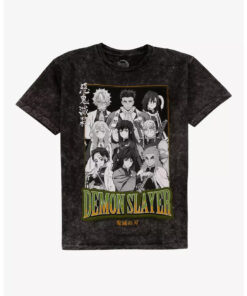 Demon Slayer Kimetsu No Yaiba Hashira Dark Wash T-Shirt