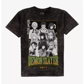 Demon Slayer Kimetsu No Yaiba Hashira Dark Wash T-Shirt