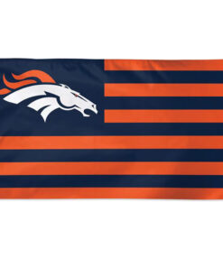 Denver Broncos Americana Stars & Stripes Flag