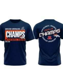 Denver Broncos Divisional Round Champions 2025-26 T-Shirt