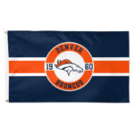 Denver Broncos Football 1960 Flag