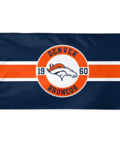 Denver Broncos Football 1960 Flag