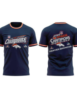 Denver Broncos Super Bowl 2026 AFC Division Champions T-Shirt