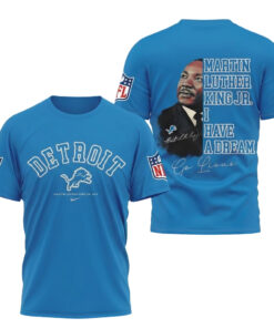 Detroit Lions Football League Martin Luther King Jr. Day 2026 Shirt