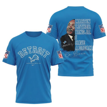 Detroit Lions Football League Martin Luther King Jr. Day 2026 Shirt