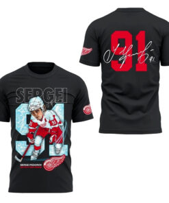 Detroit Red Wings Fedorov 91 Forever Signature Shirt
