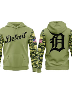 Detroit Tigers x Military Appreciation Night 2026 Hoodie