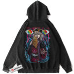 Doma Demon Slayer Anime Vintage Washed Hoodie