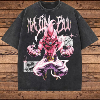Dragon Ball Z Majin Buu Vintage Washed T-Shirt
