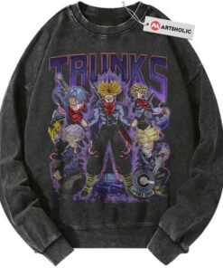 Dragon Ball Z Trunks Washed Sweatshirt