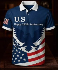 Eagle US Happy 250th Anniversary Polo Shirt