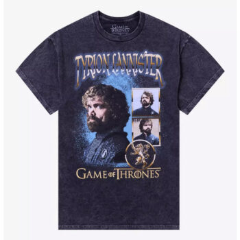 Game Of Thrones Tyrion Lannister Collage Wash T-Shirt