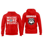Georgia Bulldogs Where More Begins T-Shirt