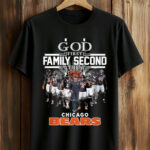 God First Family Second The Bears T-Shirt