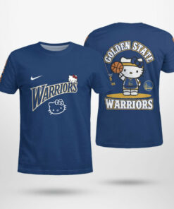 Golden State Warriors 2026 Hello Kitty Since 1946 Night T-Shirt