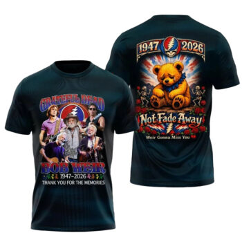 Grateful Dead x Bob Weir Not Fade Away 2026 T-Shirt