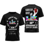 Green Day 60th Anniversary Of Super Bowl T-Shirt