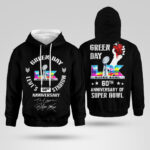 Green Day 60th Anniversary Of Super Bowl T-Shirt