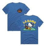 Hello Kitty X Los Angeles Rams Football T-Shirt