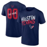 Houston Texans Hustle Personalized Name & Number T-Shirt