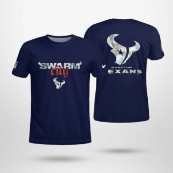 Houston Texans Swarm City 2025-2026 Season Navy Shirt