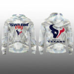 Houston Texans Time to Swarm Playoffs Swarm City T-Shirt