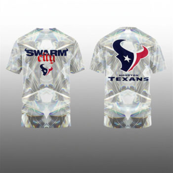 Houston Texans Time to Swarm Playoffs Swarm City T-Shirt