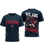 Houston Texans We Are Texans Mascot Graphic T-Shirt