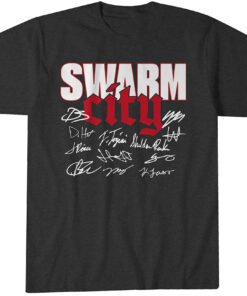 Houston Texas Football Swarm City T-Shirt