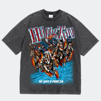 Houston Texas We Have a Problem Wash T-Shirt