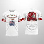 Indiana 2026 Chick-fil-A Peach Bowl Champions Shirt White