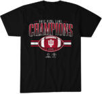 Indiana Football CFP Rose Bowl Champions T-Shirt