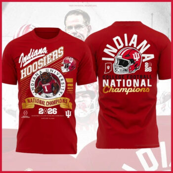 Indiana Hoosier College Football 2026 National Champions Shirt
