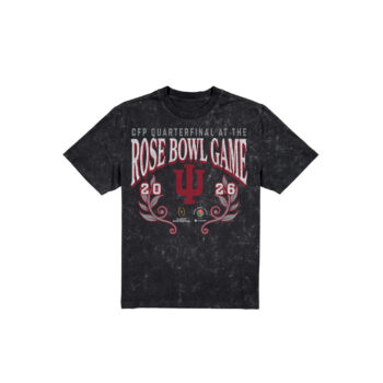 Indiana Hoosiers 2026 Rose Bowl Game Wash T-Shirt