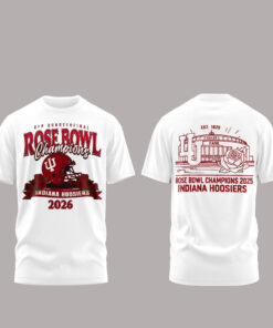 Indiana Hoosiers Bison Rose Bowl Champions 2026 T-Shirt