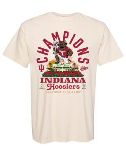 Indiana Hoosiers Bison Rose Bowl Champions T-Shirt