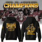 Indiana Hoosiers Chick-Fil-A Peach Bowl Champions T-Shirt