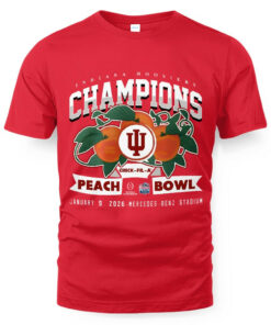Indiana Hoosiers Chick-fil-A Peach Bowl 2025-2026 Champions Shirt