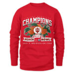 Indiana Hoosiers Chick-fil-A Peach Bowl 2025-2026 Champions