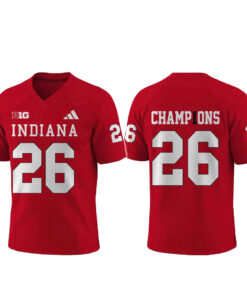 Indiana Hoosiers National Champions 2026 Football Jersey