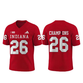 Indiana Hoosiers National Champions 2026 Football Jersey