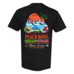 Indiana Hoosiers Peach Bowl Stadium Match Up T-Shirt