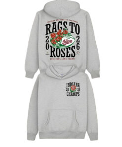 Indiana Hoosiers Rags To Roses Rose Bowl Game Champions 2026 Hoodie
