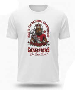 Indiana Hoosiers Road To The National Championship 2026 NCAA Rose Bowl Game T-Shirt