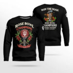 Indiana Hoosiers Rose Bowl Champs 2026 Pasadena Win The Rose T-Shirt