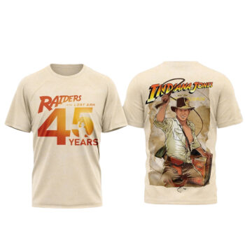 Indiana Jones Raiders Of The Lost Ark 45 Years Anniversary Shirt